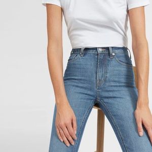 Everlane High-Rise Jeans Denim Mid Blue 27 | Reg
